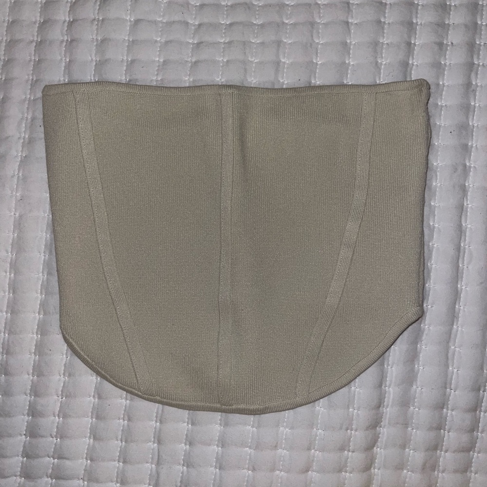 Beige Corset Top